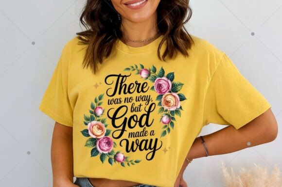 But God PNG Christian Sublimation Design for T-Shirt Designs