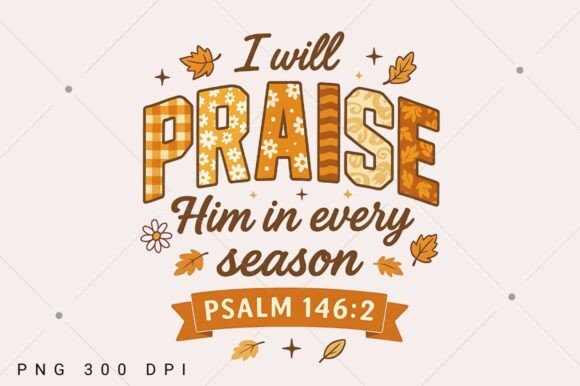 Fall Christian PNG, Floral Thanksgiving T-Shirt Designs