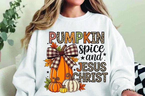 Fall for Jesus PNG & Fall Pumpkin PNG