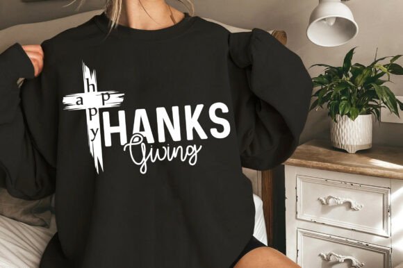 Happy Thanksgiving SVG, Christian T-Shirt Designs