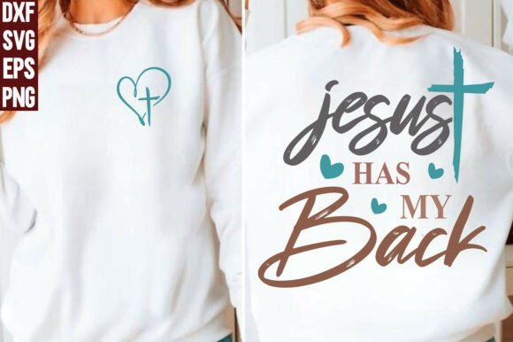 Jesus Has My Back PNG — T-Shirt Designs & Crafting Asset Review