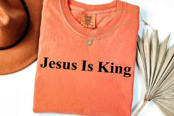 Jesus is King SVG PNG, Jesus — T-Shirt Designs