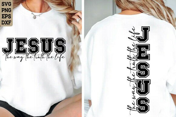Jesus Life SVG, Faith SVG, Christian SVG — T-Shirt Designs