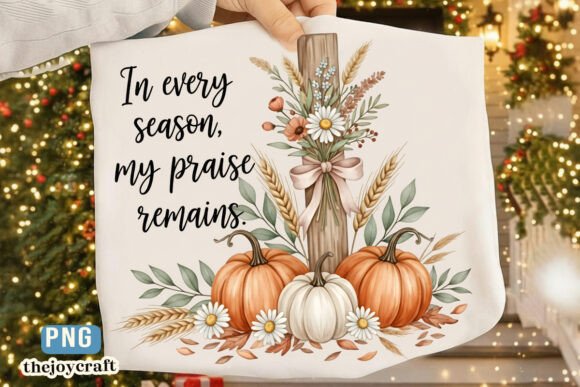 Pumpkin Spice PNG: Christian Fall T-Shirt Designs