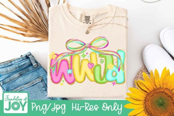 WWJD PNG: Neon Christian Design for T-Shirt Designs